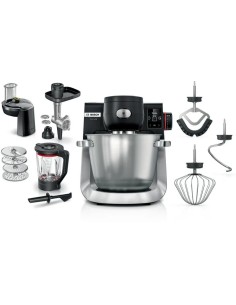 Bosch Serie 6 MUMS6ZS34 Macchina da Cucina 1600 W Nero, Inox spazzolato