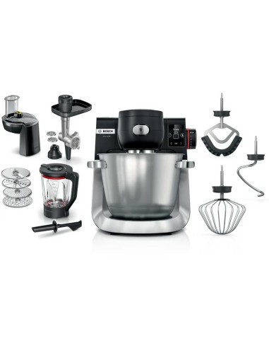 Bosch Serie 6 MUMS6ZS34 Macchina da Cucina 1600 W Nero, Inox spazzolato