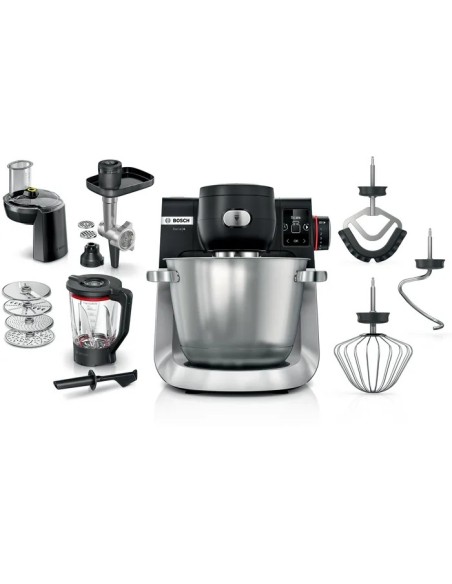 Bosch Serie 6 MUMS6ZS34 Macchina da Cucina 1600 W Nero, Inox spazzolato