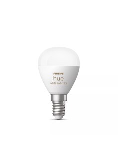 Philips Hue White and Color ambiance Sferetta - lampadina connessa E14 2