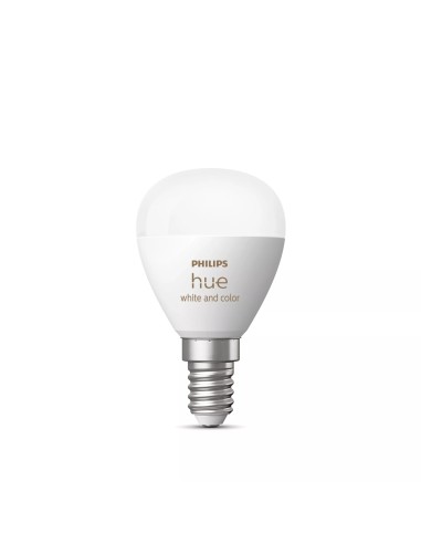 Philips Hue White and Color ambiance Sferetta - lampadina connessa E14