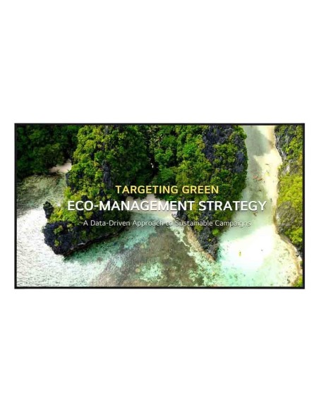 LG 55UL3Q-E visualizzatore di messaggi Pannello piatto per segnaletica digitale 139,7 cm (55") LED Wi-Fi 350 cd m² 4K Ultra HD