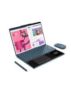 Lenovo Yoga Book 9 13IMU9 Intel Core Ultra 7 155U Ibrido (2 in 1) 33,8 cm (13.3") Touch screen 2.8K 32 GB LPDDR5x-SDRAM 1 TB 2