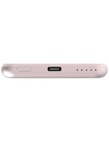 Verbatim Charge 'n' Go Polimeri di litio (LiPo) 5000 mAh Carica wireless Rosa