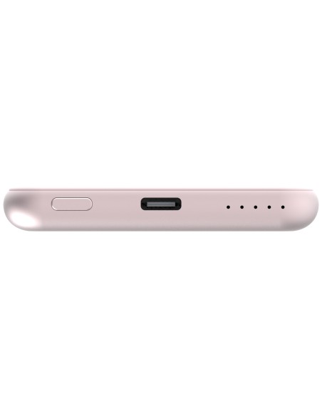 Verbatim Charge 'n' Go Polimeri di litio (LiPo) 5000 mAh Carica wireless Rosa