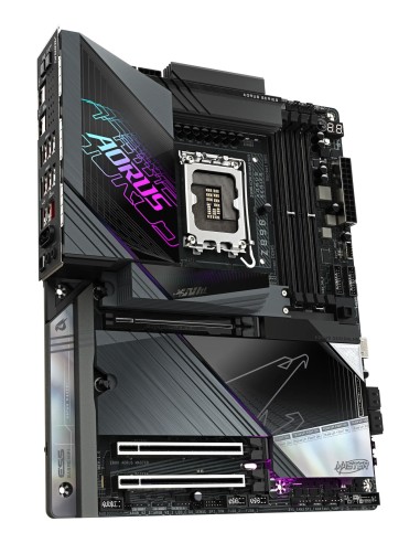 GIGABYTE Z890 AORUS MASTER Scheda Madre - Supporta CPU Intel Core Ultra (Serie 2), VRM a 18+1+2 fasi, fino a 9500MHz DDR5 (OC),