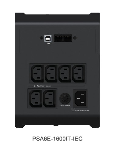 Vertiv PSA6E-1600IT-IEC gruppo di continuità (UPS) A linea interattiva 1,6 kVA 925 W 6 presa(e) AC