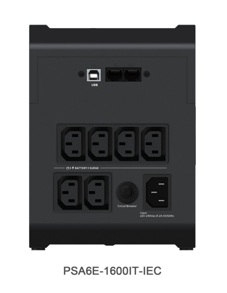 Vertiv PSA6E-1600IT-IEC gruppo di continuità (UPS) A linea interattiva 1,6 kVA 925 W 6 presa(e) AC