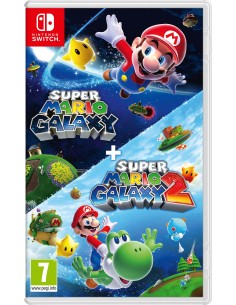 Nintendo Super Mario Galaxy + Super Mario Galaxy 2 Tedesca, DUT, Inglese, ESP, Francese, ITA, Giapponese, Coreano, Portoghese