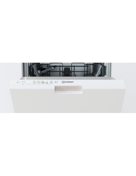 Indesit Lavastoviglie BI 45 cm classe E, 10 coperti, Push&Go, 46 dba