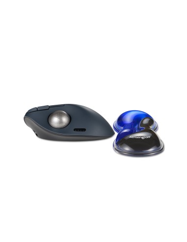 Kensington Poggiapolsi per mouse trackball Duo Gel sottile - Blu
