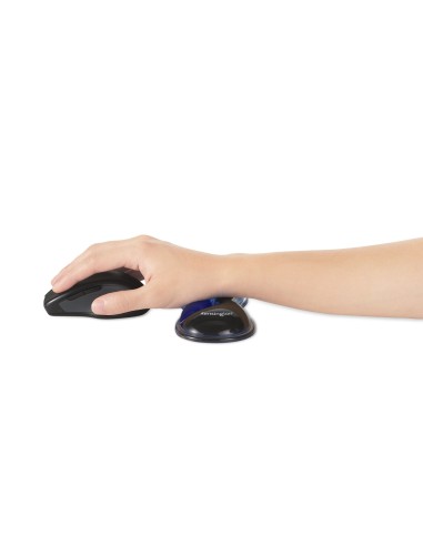 Kensington Poggiapolsi per mouse trackball Duo Gel sottile - Blu