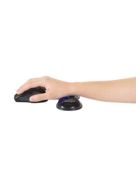 Kensington Poggiapolsi per mouse trackball Duo Gel sottile - Blu
