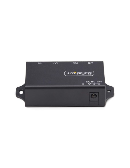 StarTech.com Iniettore PoE+ Midspan a 2 Porte Gigabit - Alimentatore Power Over Ethernet 10 100 1000Mbps, Ripetitore PoE