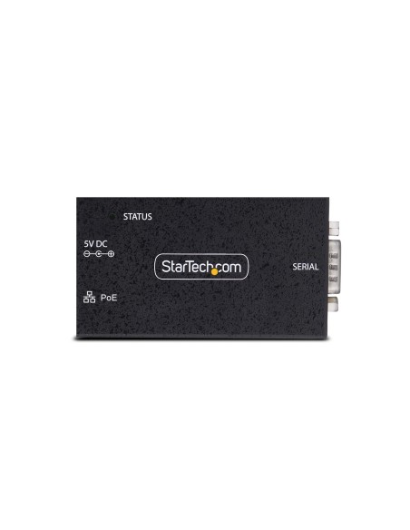 StarTech.com Adattatore da seriale a Ethernet a 1 porta, server di dispositivi seriali IP PoE 802.3af per dispositivi RS232
