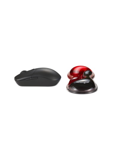 Kensington Poggiapolsi per mouse trackball Duo Gel sottile - Rosso