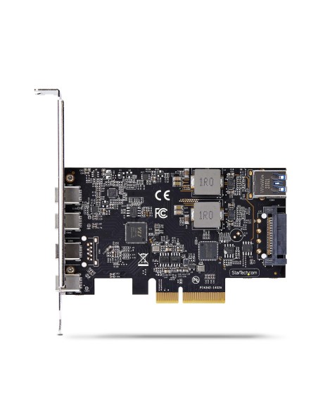 StarTech.com Scheda di Espansione PCIe USB a 5 porte, USB 3.2 10Gbps, scheda PCI Express con 4 porte USB-C, 1 porta interna