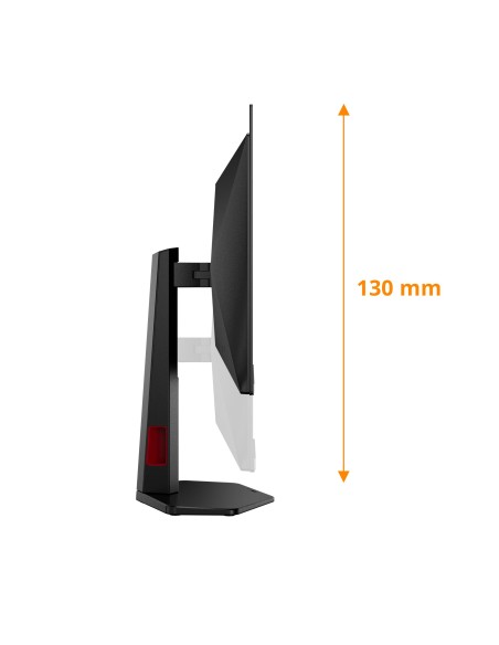 AOC G4 Q27G4SDR Monitor PC 67,3 cm (26.5") 2560 x 1440 Pixel Quad HD QD-OLED Nero, Rosso