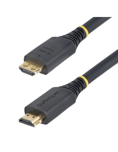 StarTech.com Cavo HDMI 2.0 ad Alta Velocità da 6m con Connettori a Scatto, 4K 60Hz 1440p 144Hz, HDR10 HDCP 2.2 ARC, 18Gbps,