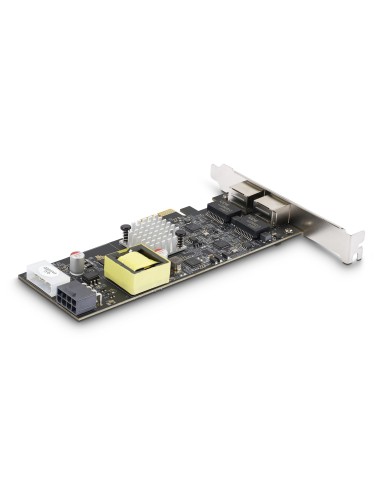 StarTech.com Scheda di Rete PoE NBASE-T a 2 Porte da 2,5 Gb, NIC Multi-Gigabit 802.3af at PoE+, 2x Intel I225-V. Interfaccia