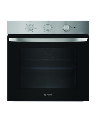 Indesit IO 2350H X Forno multifunzione inox, 6 Funzioni totali, Classe A, 66 Lt, pulizia Steam&Clean