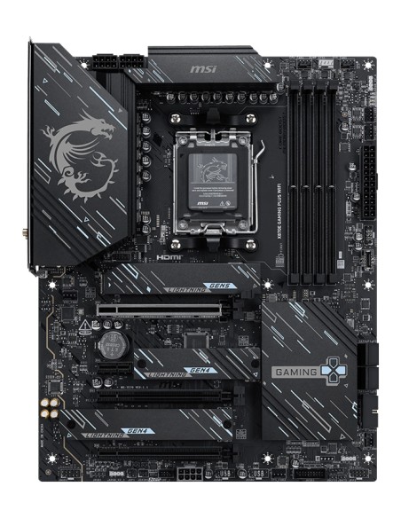 MSI X870E GAMING PLUS WIFI scheda madre AMD X870E Socket AM5 ATX