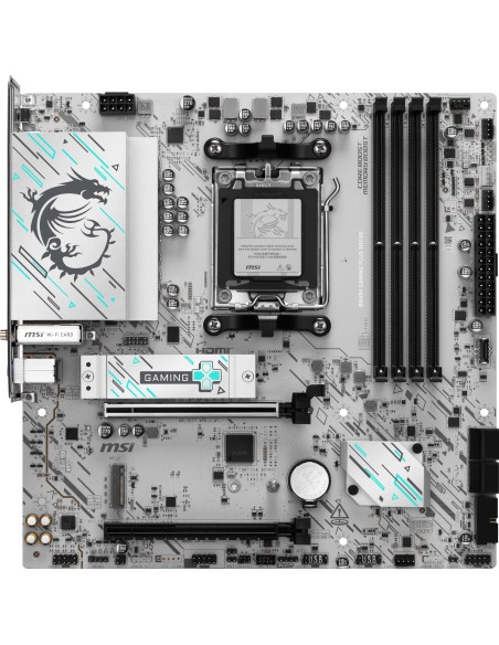MSI B840M GAMING PLUS WIFI6E scheda madre AMD B840 Socket AM5 micro ATX