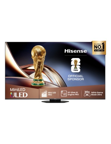 Hisense 75U8Q 190,5 cm (75") 4K Ultra HD Smart TV Wi-Fi Nero, Grigio