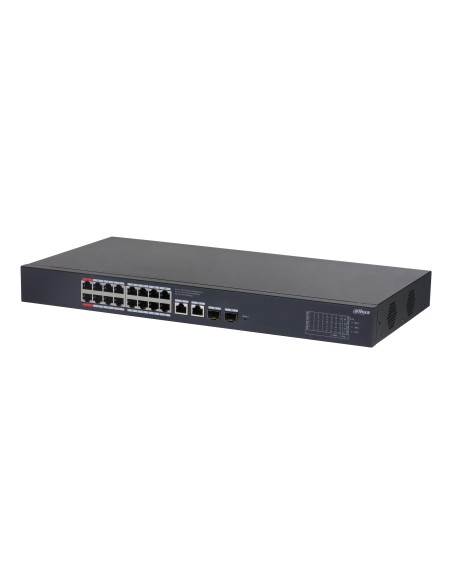Dahua Technology CS4220-16GT-190 Gestito L2 Gigabit Ethernet (10 100 1000) Supporto Power over Ethernet (PoE) 1U Nero