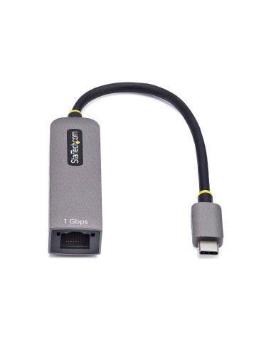 StarTech.com Adattatore Ethernet USB C, Convertitore di Rete 1Gbps da USB Type-C 3.0 a RJ45, NIC PD 100W Pass-Through