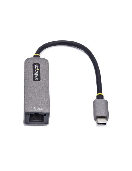 StarTech.com Adattatore Ethernet USB C, Convertitore di Rete 1Gbps da USB Type-C 3.0 a RJ45, NIC PD 100W Pass-Through