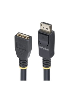 StarTech.com Cavo di Prolunga DisplayPort 1.4 da 3m, Cavo DP 1.4, 8K 60Hz, Cavo Adattatore da DisplayPort a DisplayPort Maschio 2