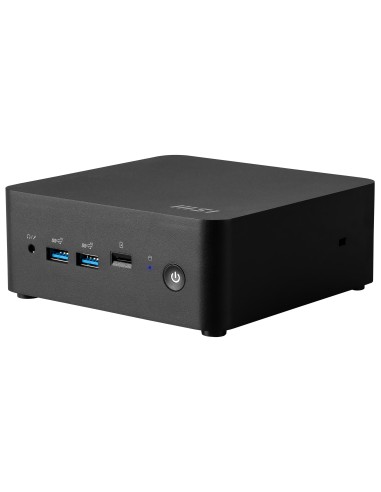 MSI CUBI NUC 1MG-238BEU barebone per PC stazione di lavoro 0.84L sized PC Nero 120U Intel SoC