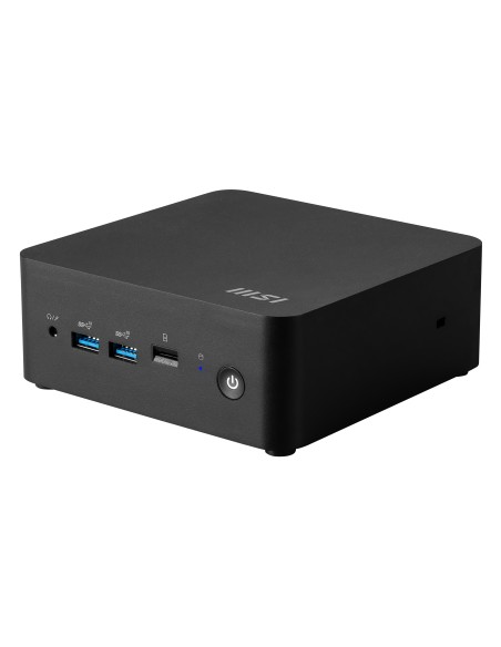 MSI CUBI NUC 1MG-238BEU barebone per PC stazione di lavoro 0.84L sized PC Nero 120U Intel SoC