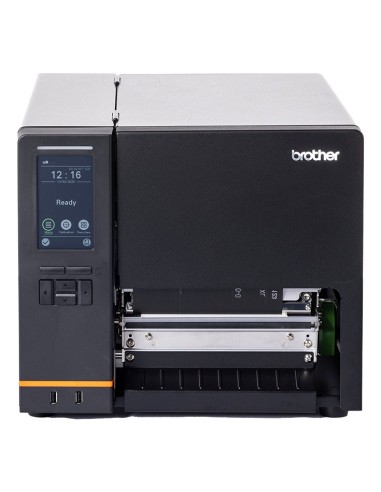 Brother TJ6421TN stampante per etichette (CD) Termica diretta Trasferimento termico A colori 203 x 300 DPI 304,8 mm s Cablato