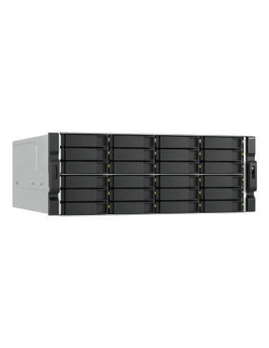 QNAP TS-h2477AXU-RP Server di archiviazione Armadio (4U) AMD Ryzen™ 7 7745 32 GB DDR5 0 TB QNAP QTS Nero, Grigio