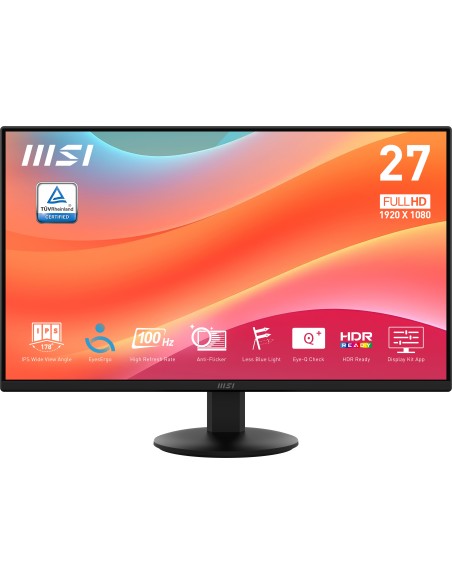 MSI Pro MP272L Monitor PC 68,6 cm (27") 1920 x 1080 Pixel Full HD LED Nero