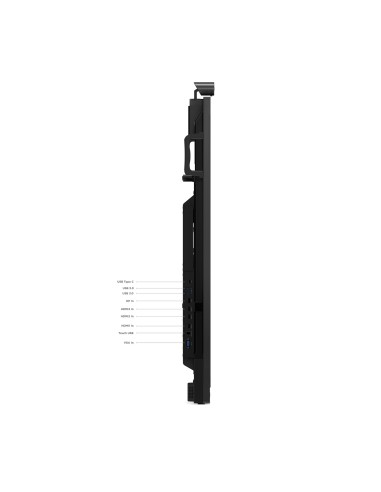 Lenovo ThinkVision T65 Monitor PC 165,1 cm (65") 3840 x 2160 Pixel 4K Ultra HD LED Touch screen Nero