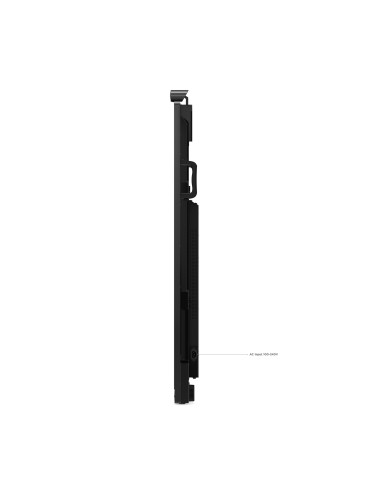 Lenovo ThinkVision T75 Monitor PC 190,5 cm (75") 3840 x 2160 Pixel 4K Ultra HD LED Touch screen Nero