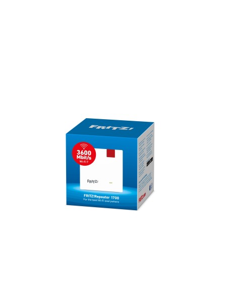 Repeater FRITZREPEATER 1700 EDITION INTERNATIONAL Ripetitore di rete Bianco
