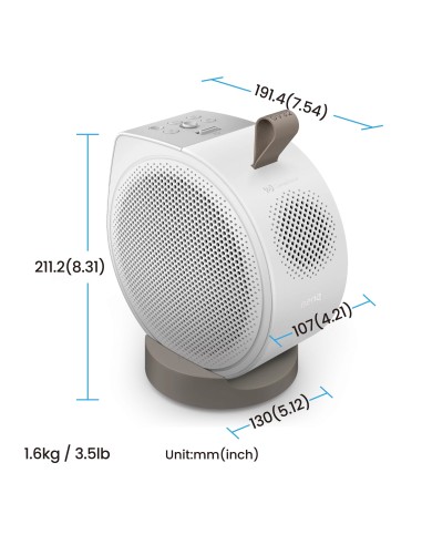 BenQ GV32 500 ANSI lumen DLP 1080p (1920x1080) Bianco