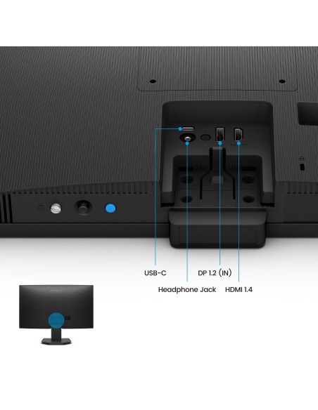 BenQ GW2490C Monitor PC 60,5 cm (23.8") 1920 x 1080 Pixel Full HD Nero