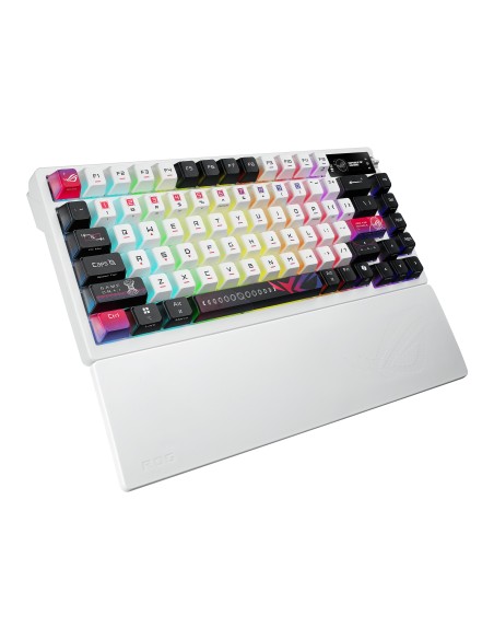 ASUS ROG Azoth X tastiera Gaming USB + RF Wireless + Bluetooth Nero, Bianco