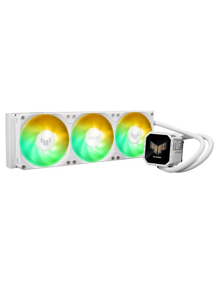 ASUS TUF Gaming LC III 360 ARGB LCD White Edition Processore Raffreddatore di liquidi tutto in uno 12 cm Bianco 1 pz