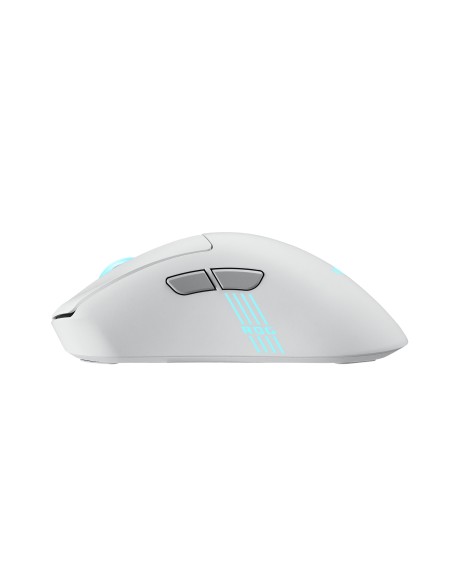ASUS ROG Keris II Origin WHT mouse Gaming Mano destra RF Wireless + Bluetooth + USB Type-A Ottico 42000 DPI