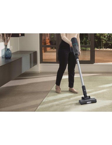 Hoover HFG10P 011 Aspirapolvere elettrica Batteria Secco HEPA Senza sacchetto 0,55 L 200 W Blu, Grigio 2,6 Ah