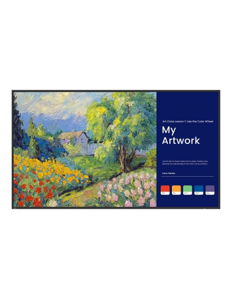 BenQ SL6504 Smart Signage Display Pannello piatto per segnaletica digitale 165,1 cm (65") LCD 500 cd m² 4K Ultra HD Nero