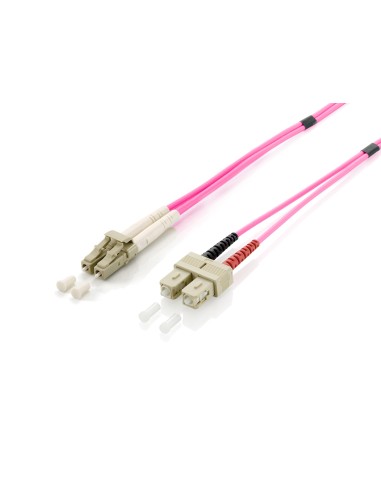 Equip 255534 cavo InfiniBand e in fibra ottica 7 m LC SC Rosa