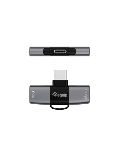 Equip 133479 adattatore per inversione del genere dei cavi USB-C 2 x USB-C Grigio