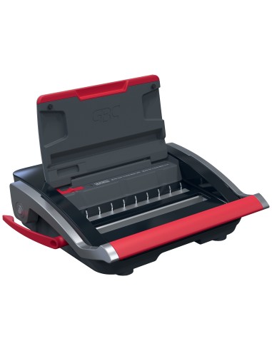 GBC WireBind WB15 Rilegatrice a filo 125 fogli Nero, Rosso